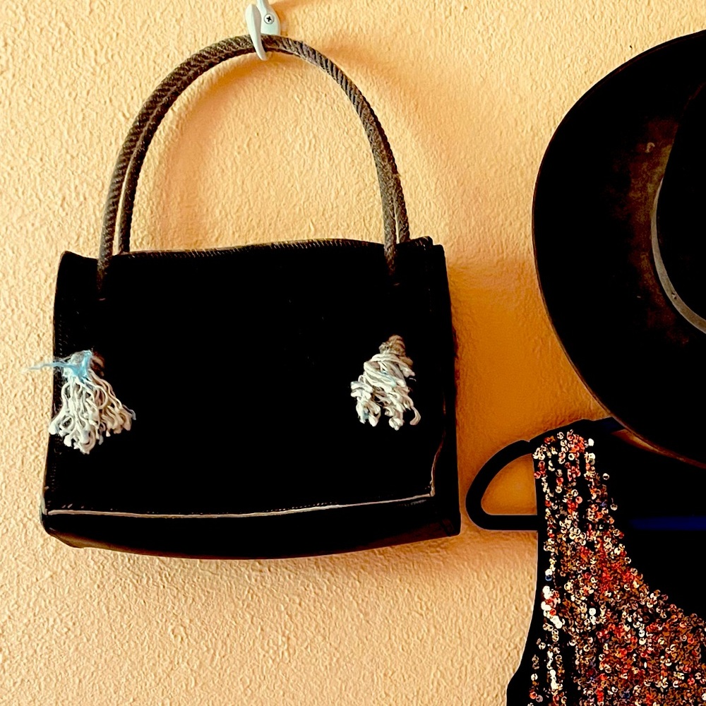 Rodeo Western Cowboy Cowhide Vintage Leather Purse